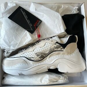 NEW Schutz Chunky Women’s Leather Sneaker - 9.5